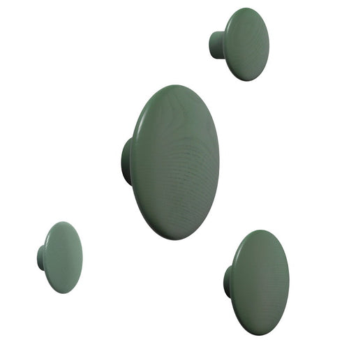 Dots Wood Coat Hook / L